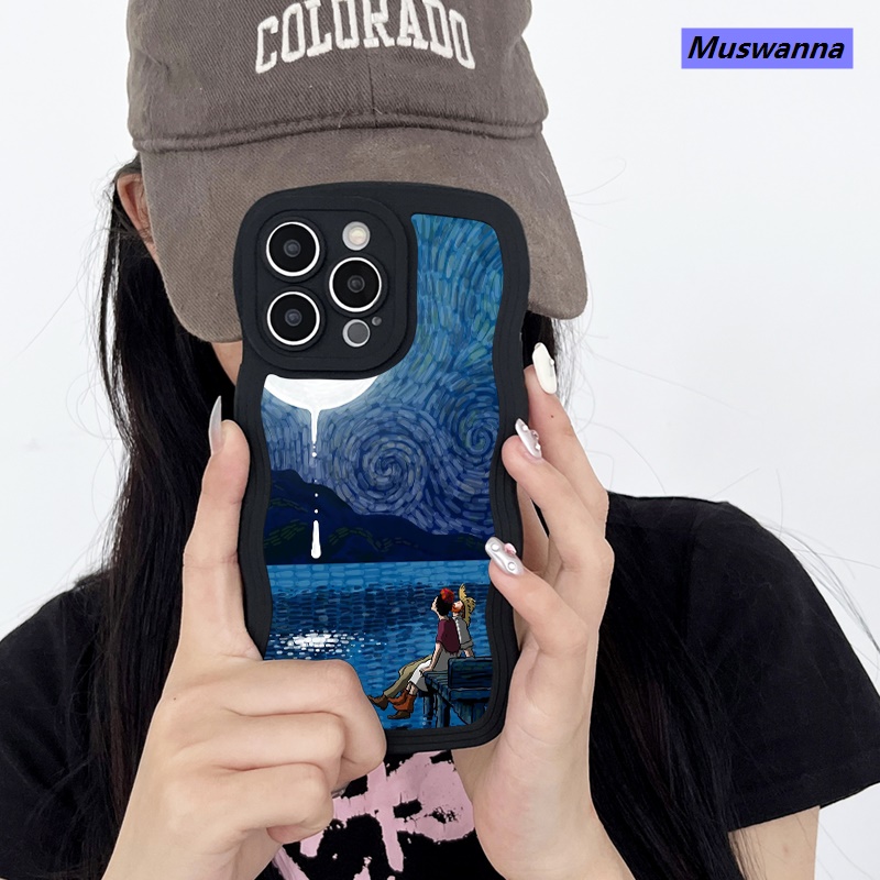 Muswanna Sroof Case For Tecno Pova 5 Spark 10 Pro 4G 10C GO 2023 Van Gogh's Starry Moon Night Shockproof Silicone Soft Phone Case Back Cover