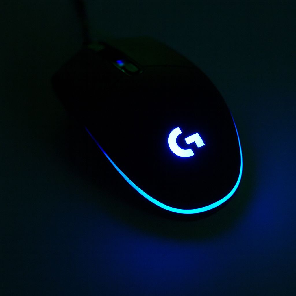 Bajeal D1 Lightsync RGB Gaming Mouse with DPI Button