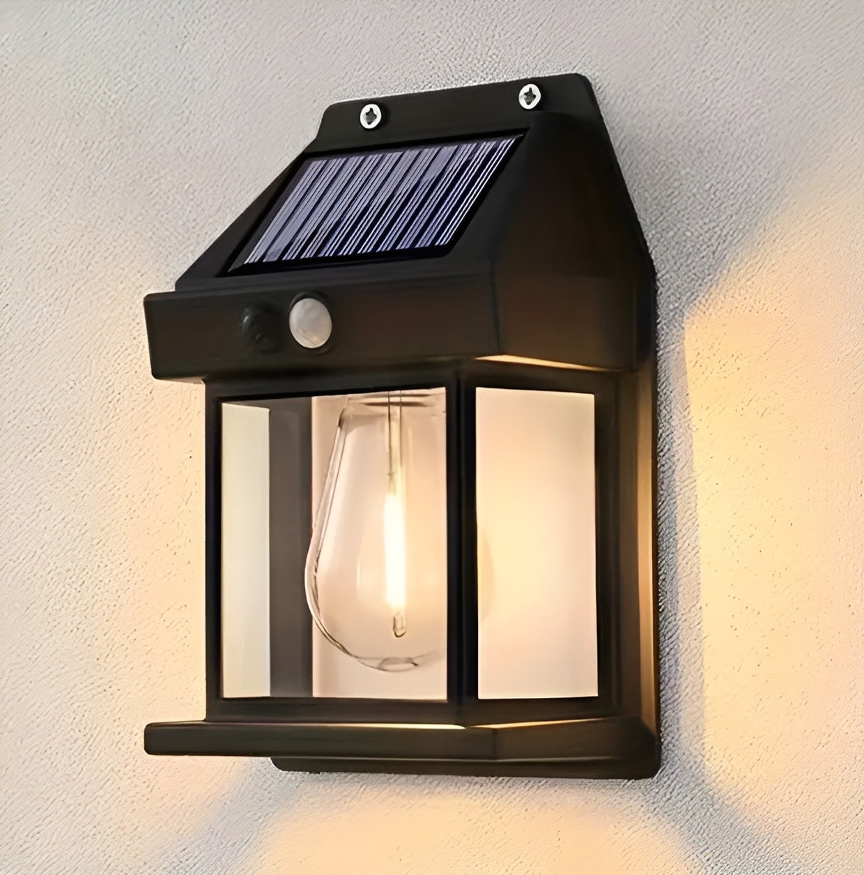 Solar Outdoor Tungsten Wire Courtyard Wall Lamp