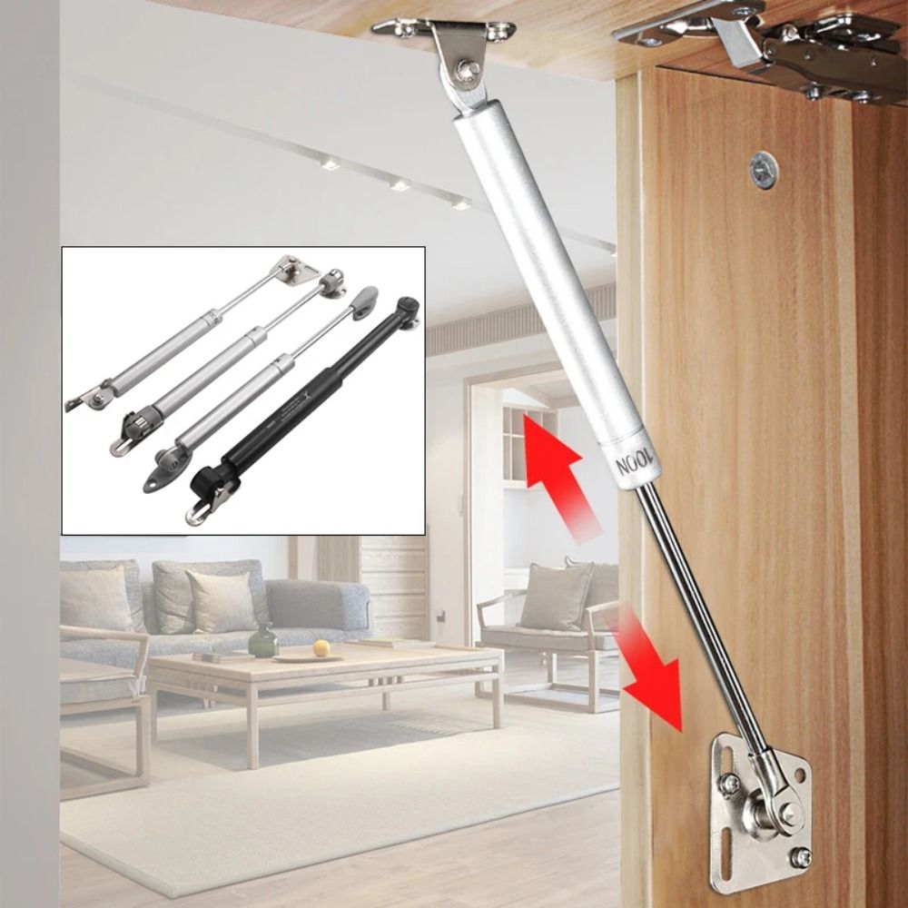 Portable Universal Cabinet Hydraulic Support Rod Folding Strong Load Furniture Gas Spring Hinges Door Strut