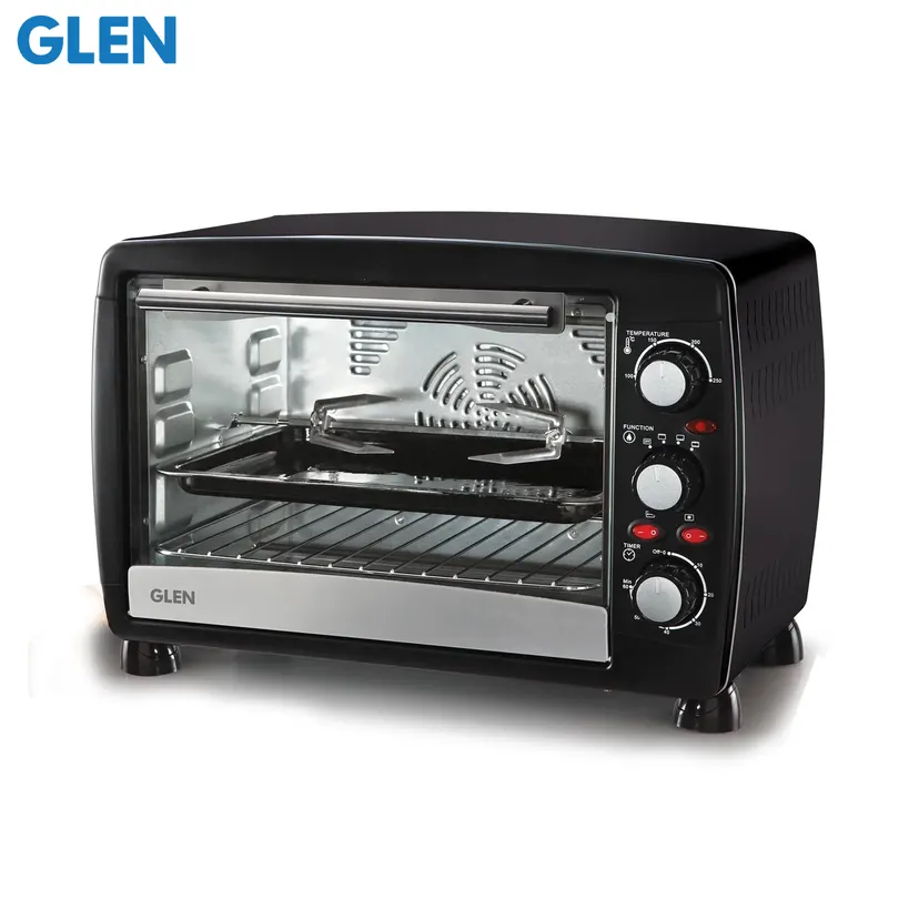 Glen Oven Toaster Griller 30L (OTG) Motorized Rotisserie, Convection Fan 1500W