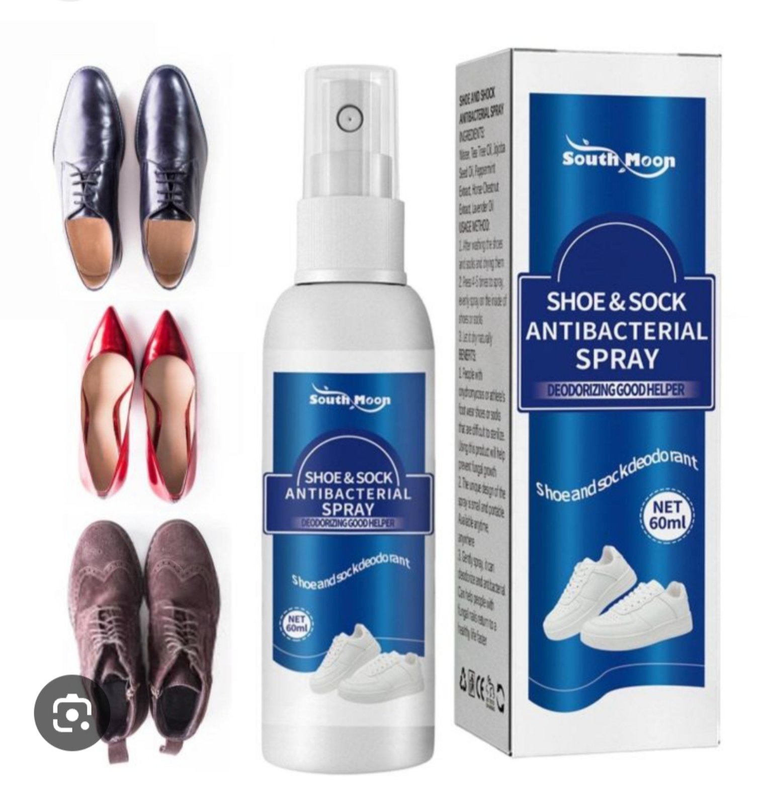 Shoe Spray Shoe Deodorizer Smelly Remover for Shoes and Socks Also Effective for Shoes Storage Cabinet 100 ml Best Price