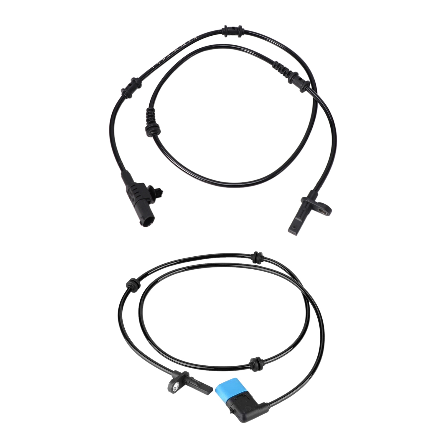 NAMUNY 2 Pcs ABS Wire Wheel Speed Sensor Brake Induction Wire Sensor, A & B