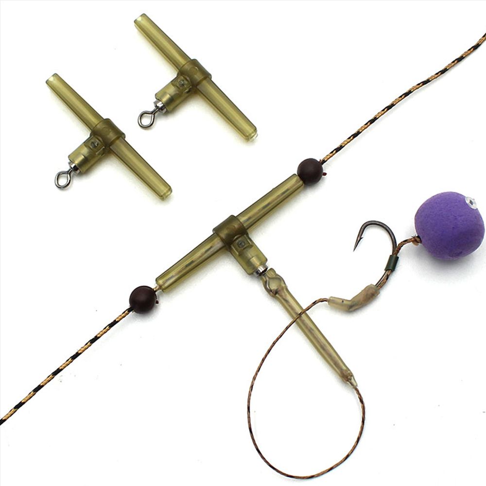 High Quality Fishhook Swivels Link Helicopter Carp Fishing Accessories Kit Anti Tangle Sleeves Side Bends With Swivel