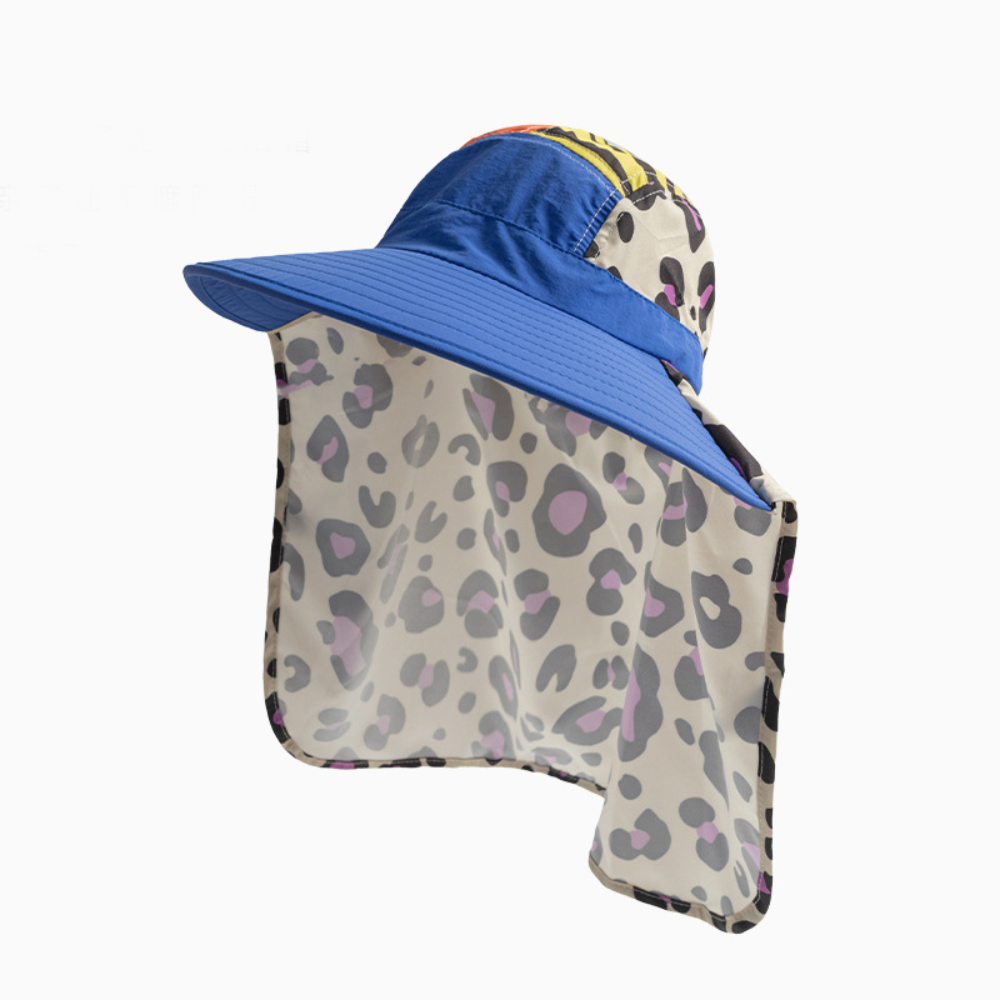 High Quality American Retro Baseball Caps Leopard Print Splicing Adjustable Men's Hat Quick-drying Durable Sunshade Hat