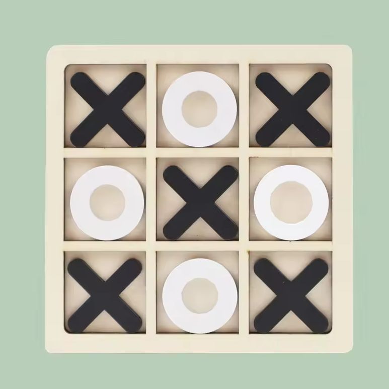 Karkimurphy Wooden 3D Tic Tac Board Puzzle Game Alu Plus Puzzle Toy Board For Kids Boys Girls