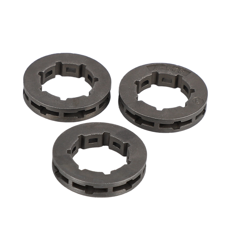 FORIDE 9Pcs Tool Parts Metal Chainsaw Spare Part Chain Saw Sprocket Rim Power Mate 325-7 for Chainsaw Replacement