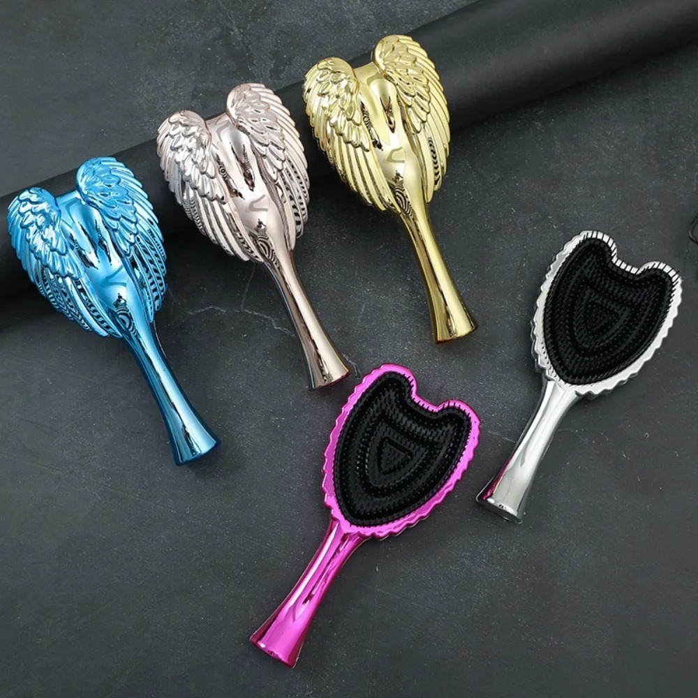 New Anti-static Angel Detangling Hair Brush Hairbrush Styling Tools Massage Comb Mini Water Resistant Hair Brush Hairdressing