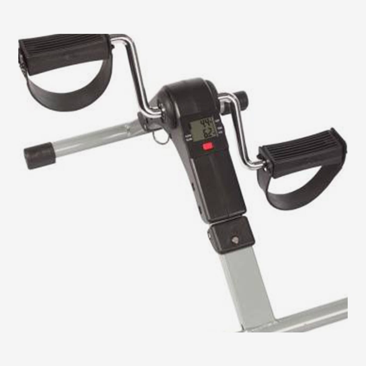 Mini Cycle - Folding Fitness Pedal Stationary Under Desk Indoor Exercise Bike For Arms Legs | Portable Pedal Exercise Bike