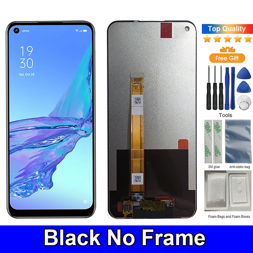 Clearance sale IPS Display for Oppo A53 4G CPH2127 CPH2131 Lcd Display Touch Digitizer Assembly for Oppo A53s CPH2139 Screen Replacement