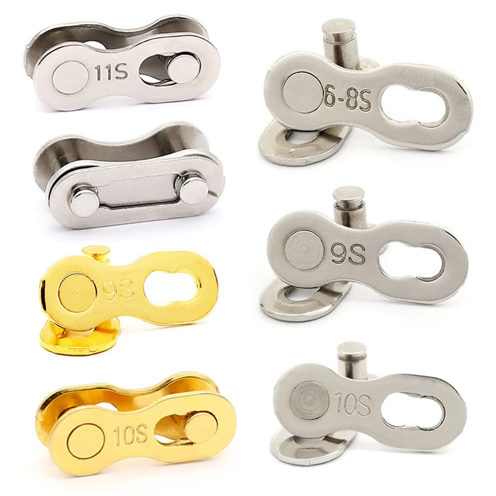 1 pair 6-8/9/10/11s MTB Speed Magic Bicycle Connector Bike Joint Chain Lock Set Quick Master Link