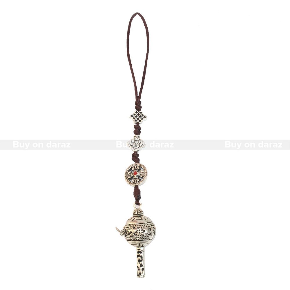 Prayer Wheel Auspicious Keychain