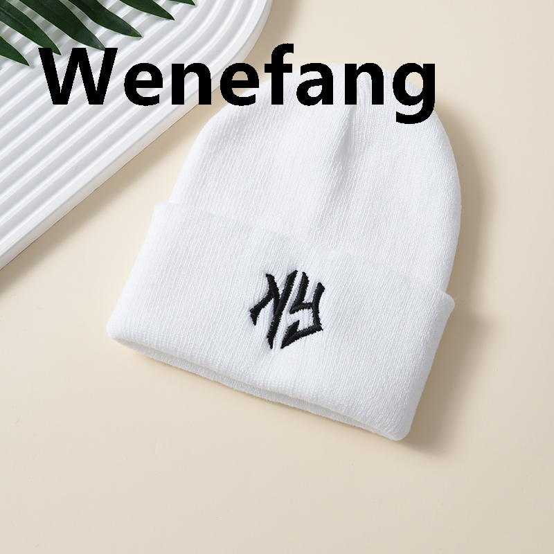 Wenefang Winter Hats Unisex Beanies Knitted Caps For Men Autumn Cycling Bonnet Outdoor Ski Warm Cap Male Female Fashion New York Cold Hat