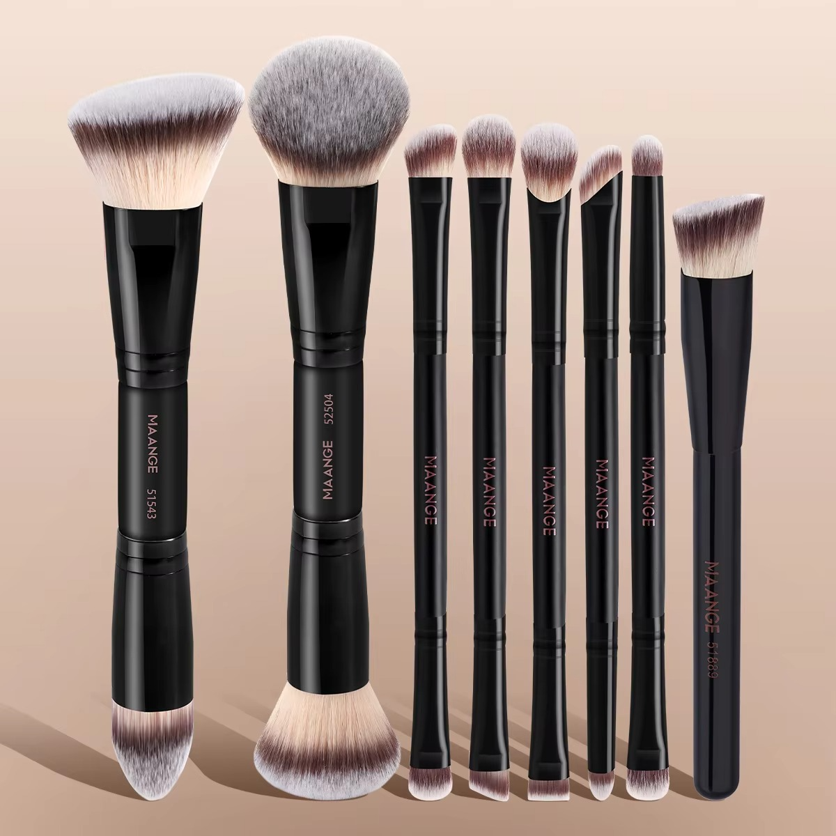 MAANGE 8Pcs Professional Face Makeup Brush Set HZS2517721