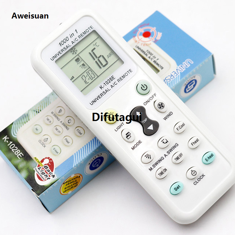 Difutagui 2025 New Universal 1000 In 1 Air Conditioner Remote Control K-1028E One-key Setting Low Power Consumption For LG Haier Fujitsu Panasonic