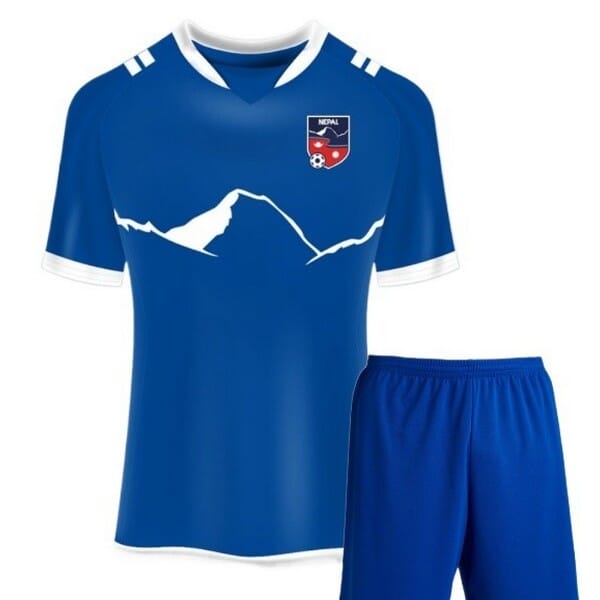 Nepal Football Jersey Blue color Set For Men - Football jersey