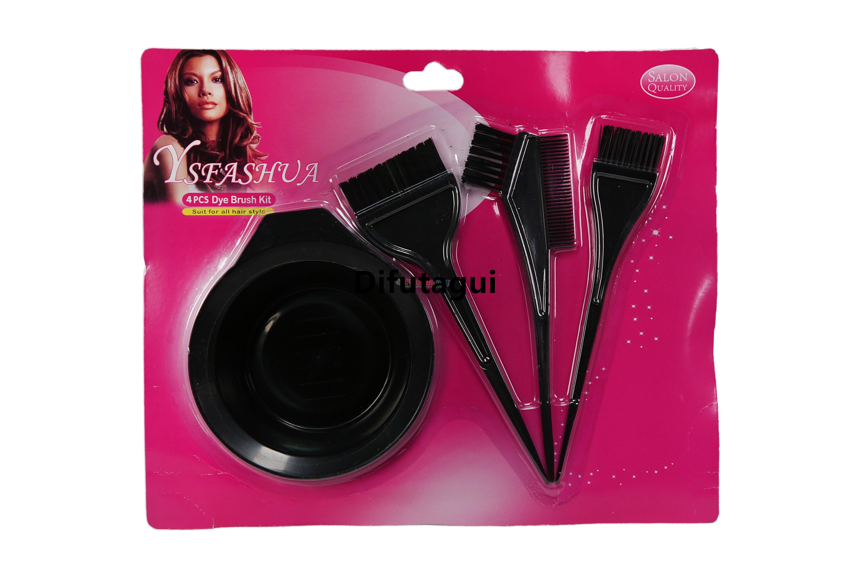 Difutagui Brush head with high quality double hair dye Original bowl brush tool set dye dye bowl brush set