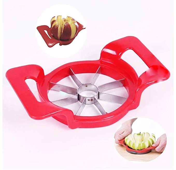Apple Cutter Stainless Steel Blades Fruit Slicer