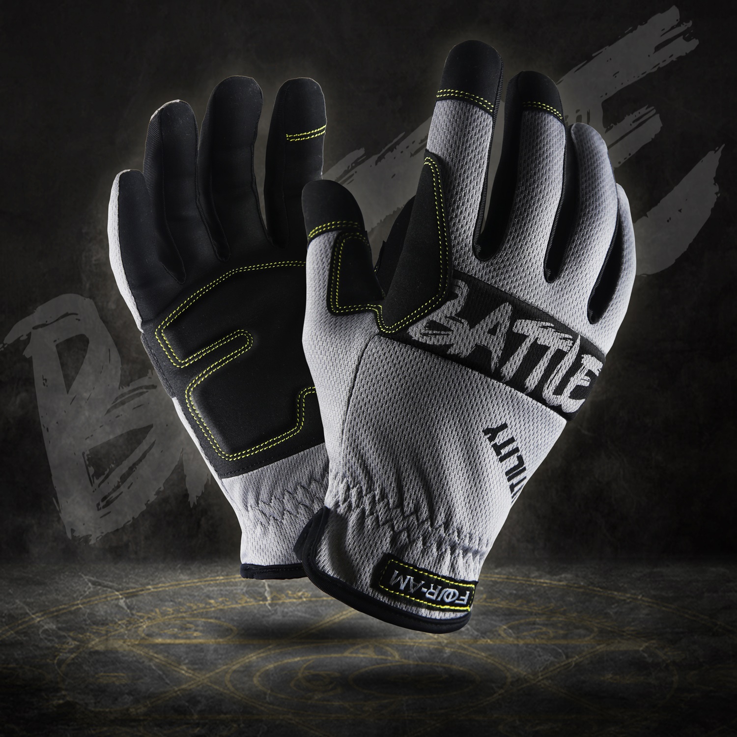 Bizzy 1 Pair Multi Purpose Work Gloves For Men Women Breathable and Light Weight.Touch Screen.Excellent Grip and All round Dirt