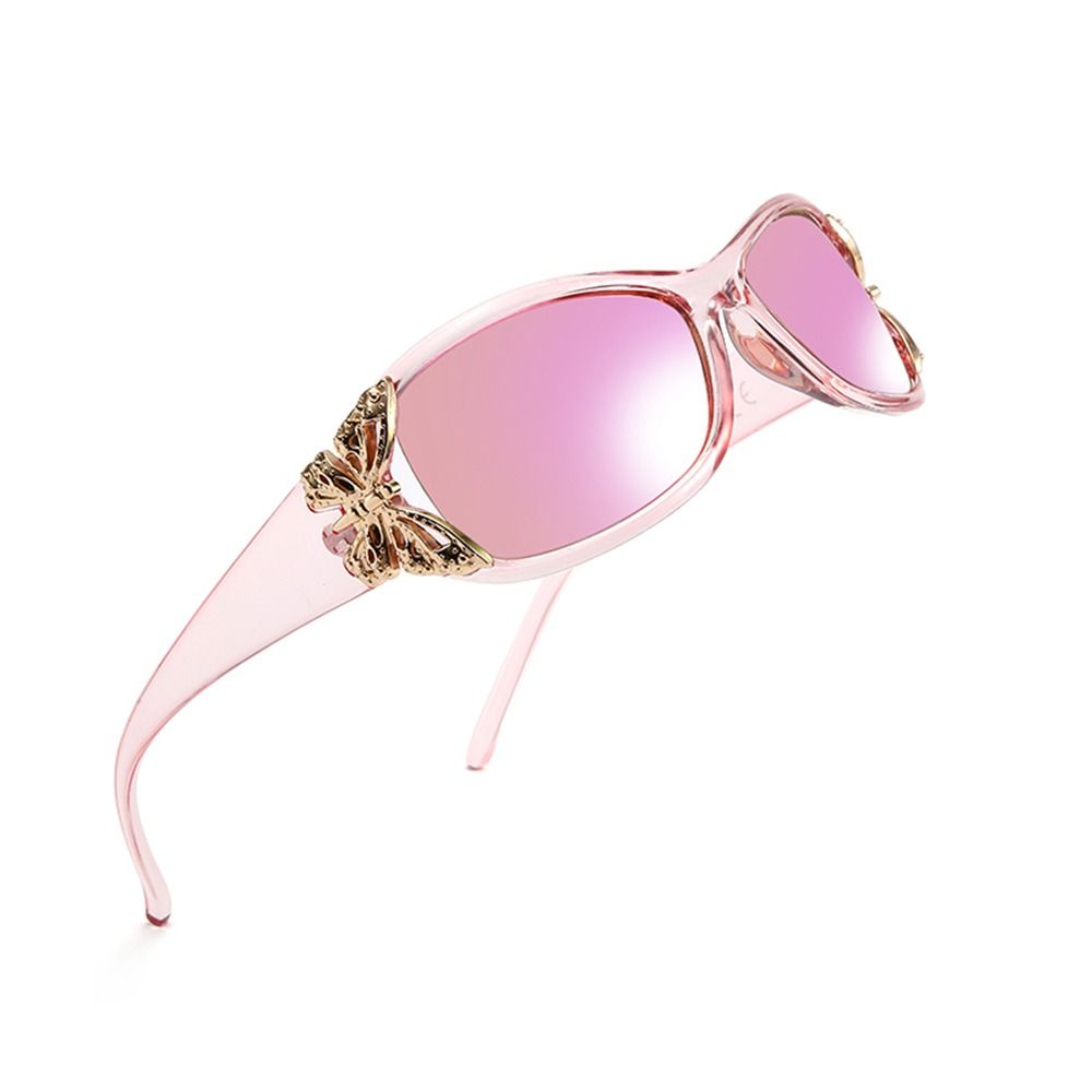 Trendy Wrap Around Polarized Sunglasses Butterfly Design UV400 Protection Sports Sun Glasses Y2K Shades for Driving Fishing