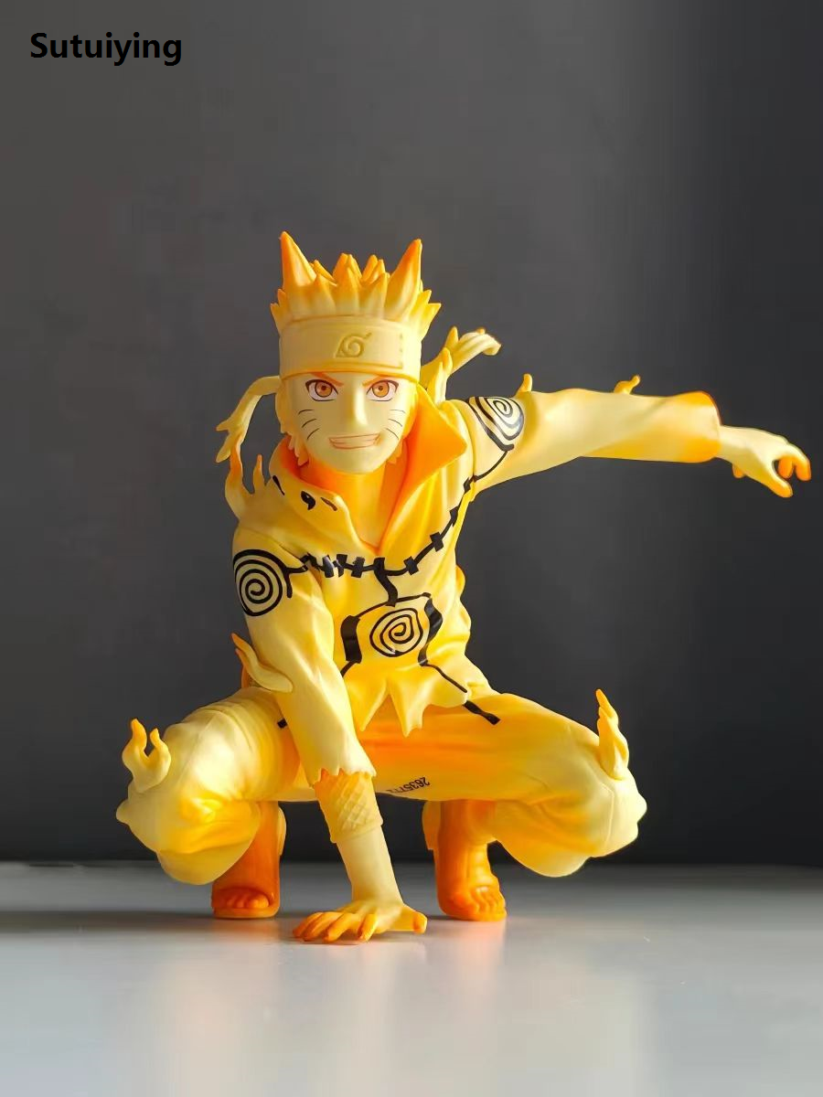 Sutuiying Anime NARUTO Shippuden Figures GK Uzumaki Naruto Action Figures 10cm 2025 New PVC Model Collection Periphery Toys Desktop Decoration Gift