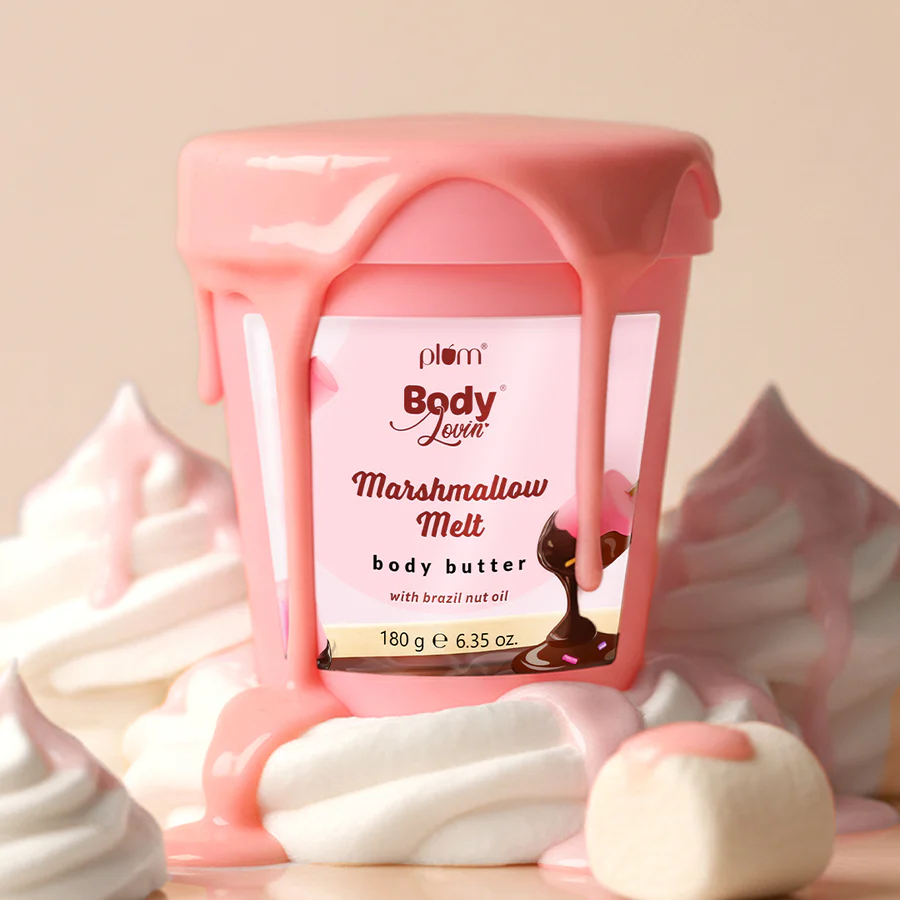 Plum Goodness Marshmallow Melt Body Butter by Plum BodyLovin' -180g