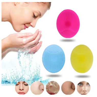 Soft Silicone Face Scrubber Exfoliators Face Wash Brush 1 pcs