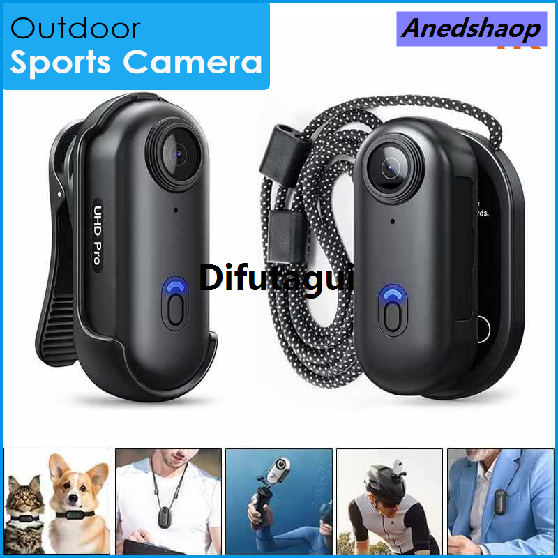 Difutagui 4K Outdoor Sports Camera Multifunction WIFI In Helmet Motorcycle Bargain price>Bargain New price Bike Waterproof Bicycle Action Mini Body Cam Video Recording