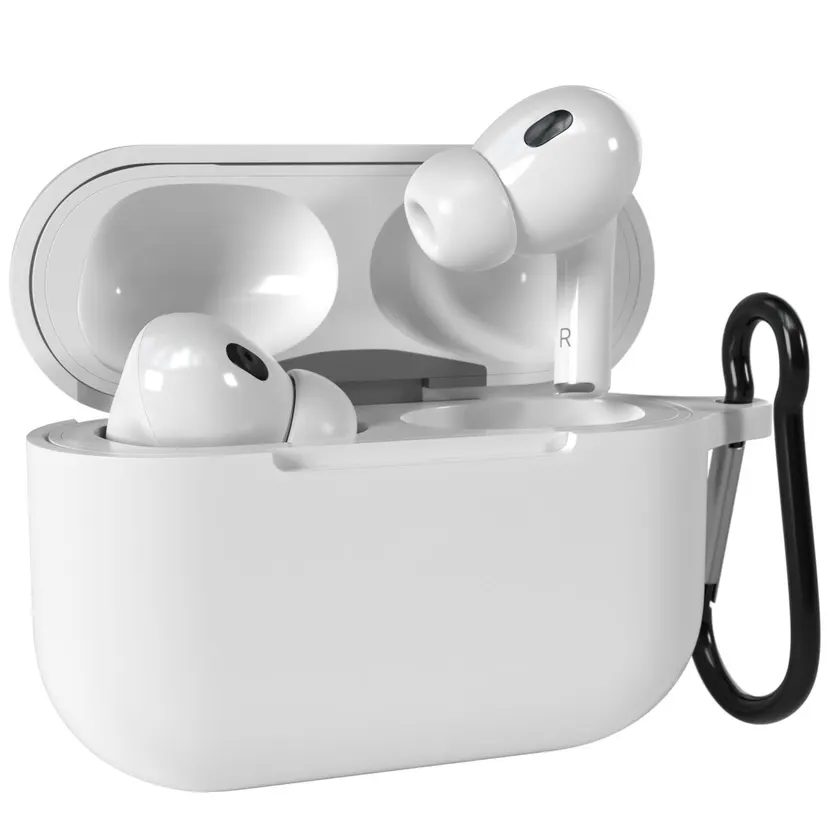 Silicone Case for AirPods Pro 2 By Panchakumari Mobile Hub Premium Quality with fur inside Cover