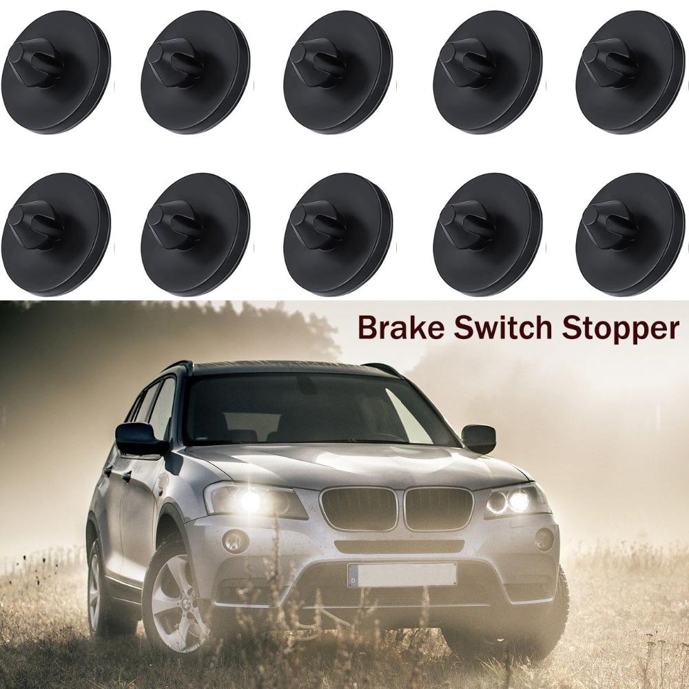 10Pcs Replacement Lamp Parts Cushion Clutch Brake Pedal Pad Brake Light Switch Stopper For 90541-06036