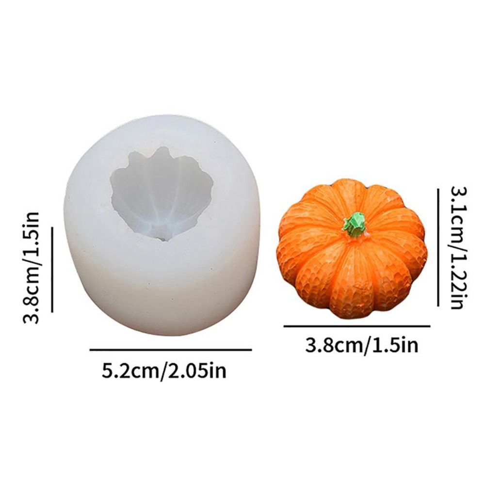 New DIY Pumpkin Mold 3D Silicone Soap Mould Baking Pan Baking decor Baking Molds