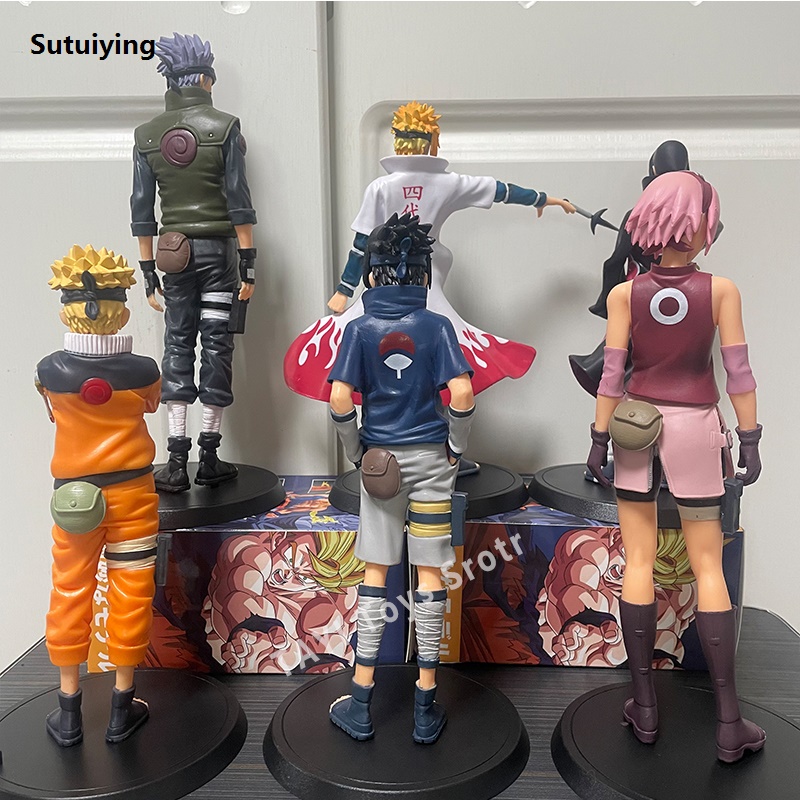 New Naruto Anime Figure Shippuden Model Uchiha Itachi Sasuke Pain Kakashi Action Figure Dolls Decorations PVC Toy