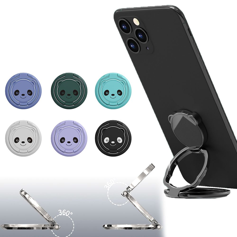 Portable Car Holder Ring Holder Foldable Kickstand Phone Holder 360 Rotation