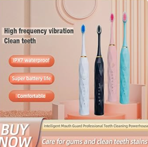 X-9 Sonic Electric Toothbrush - Advanced Deep Clean for a Brighter Smile