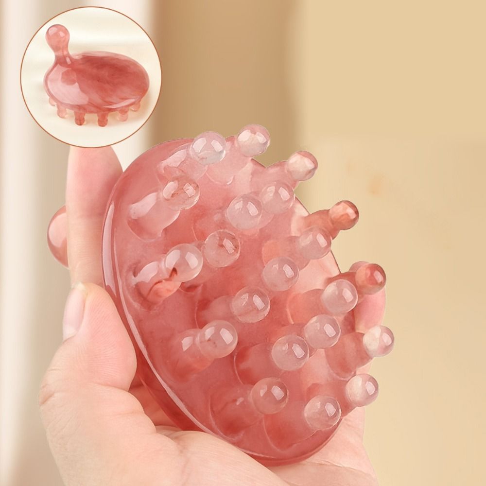 New Anti-static Resin Massage Meridian Brush Portable Massage Tool Stomach Scalp Brush Unblocking Abdominal Massage Leg Scalp Relax Combs Head Massage