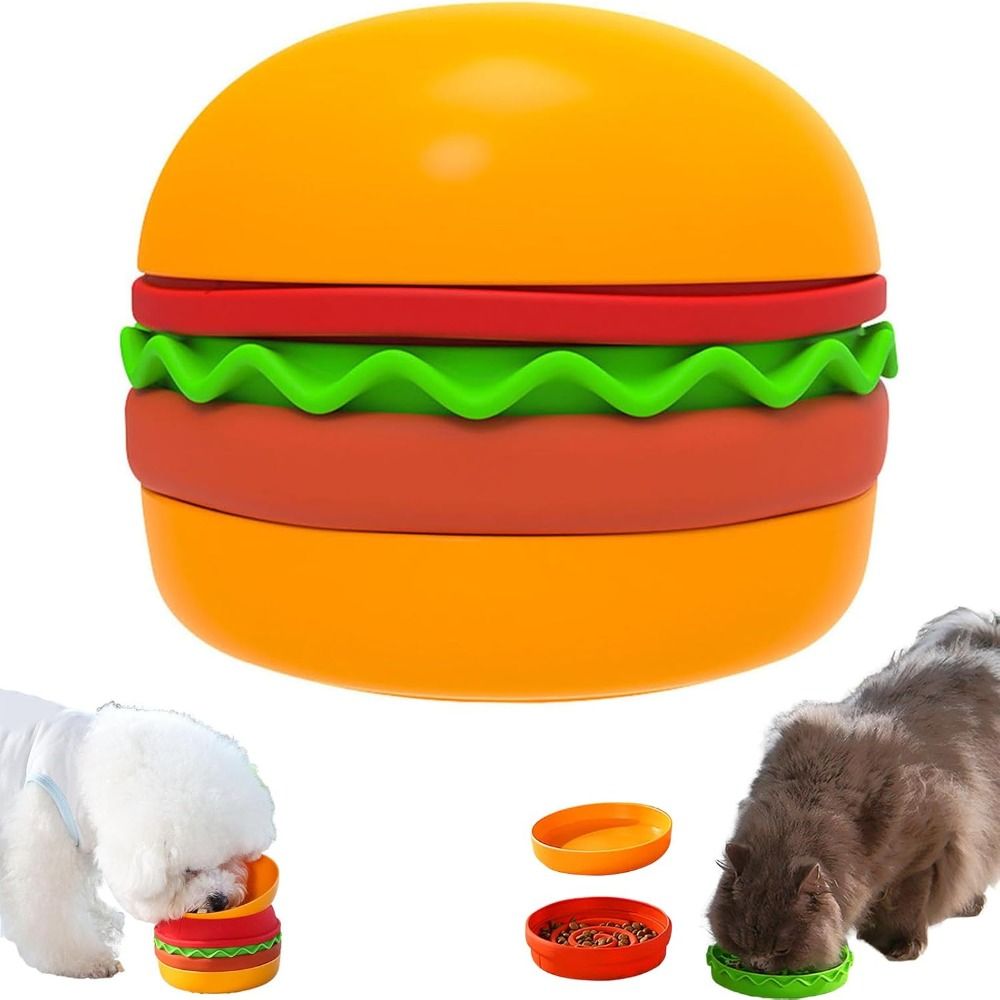 New Design 5 In 1 Cat Bowls Set Multicolor Multifunctional Cat Feeder Bowl Portable Stackable Cat Bowls Set Travel