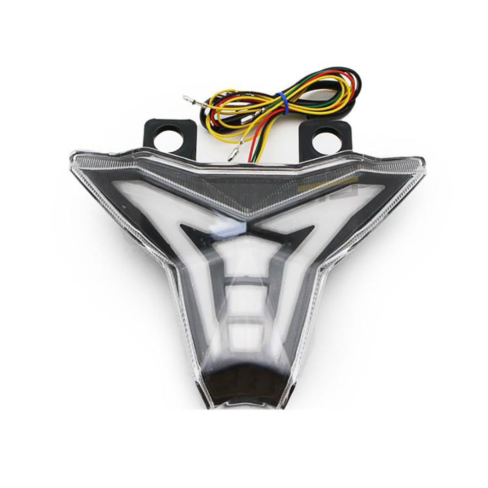 OYPFXMI Motorcycle Rear LED Integrated Tail Light Brake Light Turn Signal Indicator for Z1000 250 400 2014-2019