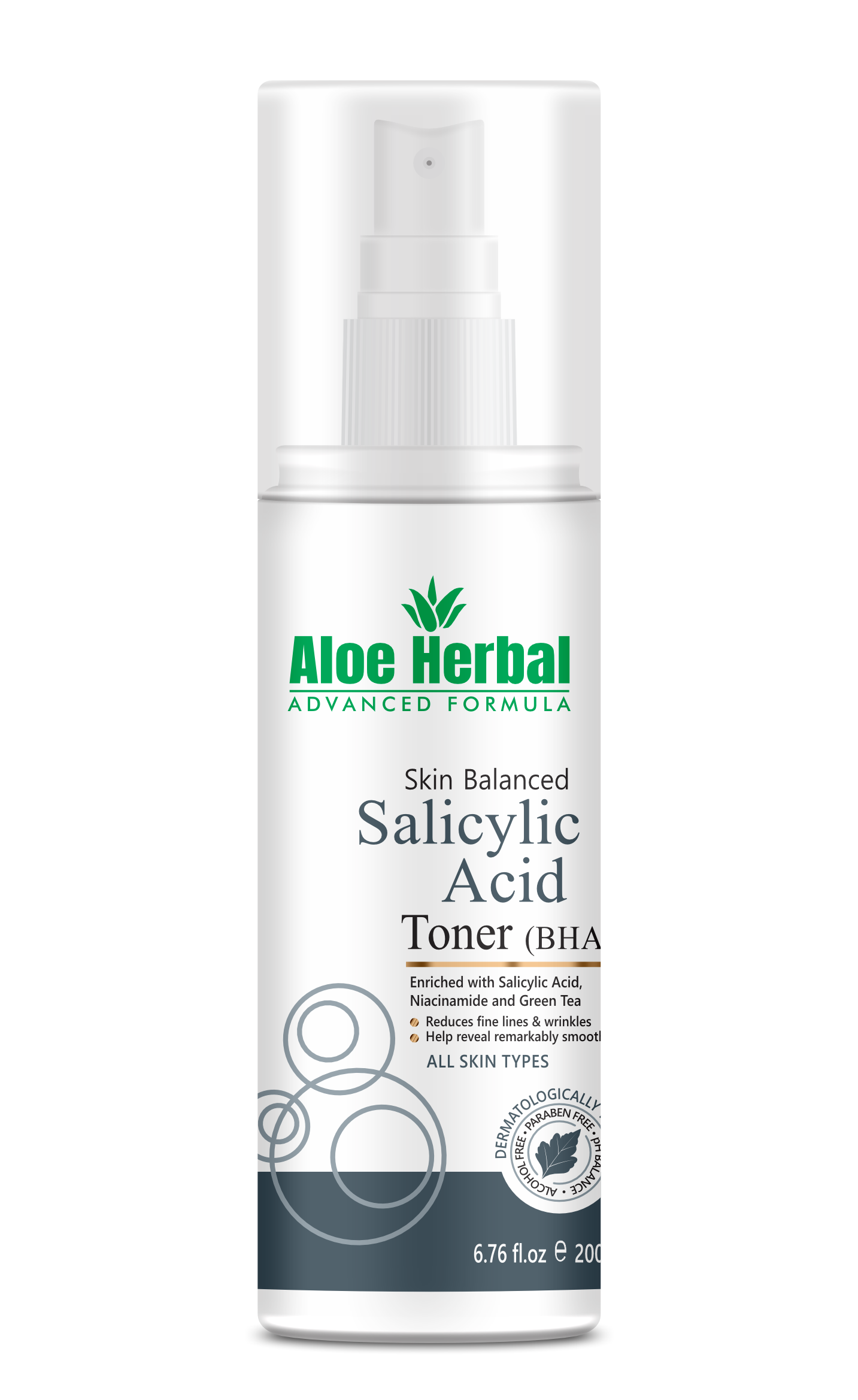 Aloe Herbal Advanced Formula Oil Balancing Salicylic Acid Toner