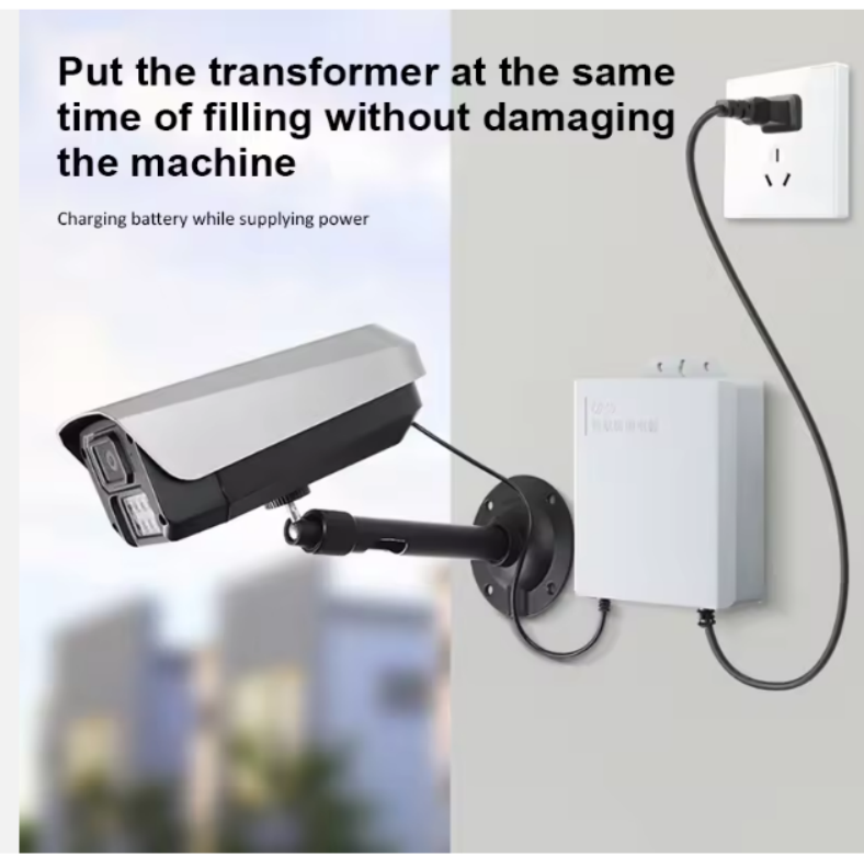 UPS 6 hours Wifi CCTV Power Backup 7500 mah Original Batteries | 12V 1.5A Rainproof Uninterrupted Power Supply | Outdoor and Indoor | World link 6G Wifi Router compatible Power Supply | Security Camera Inverter | Digital Attendance Recorder |