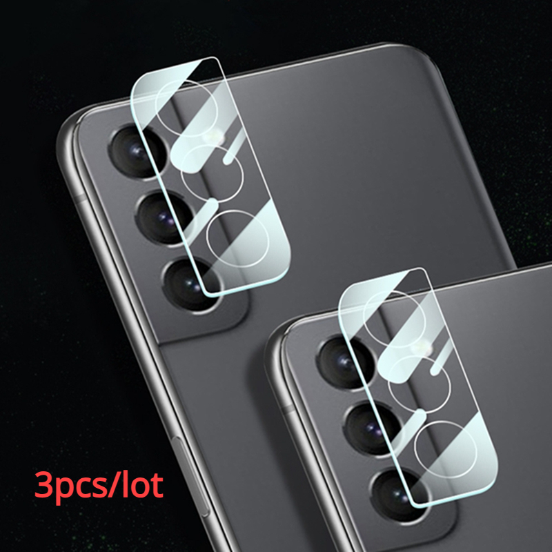 Tempered Glass 3Pcs Camera Lens Protector For Samsung Galaxy S23 S22 S21 Ultra S20 FE A54 A53 A34 A12