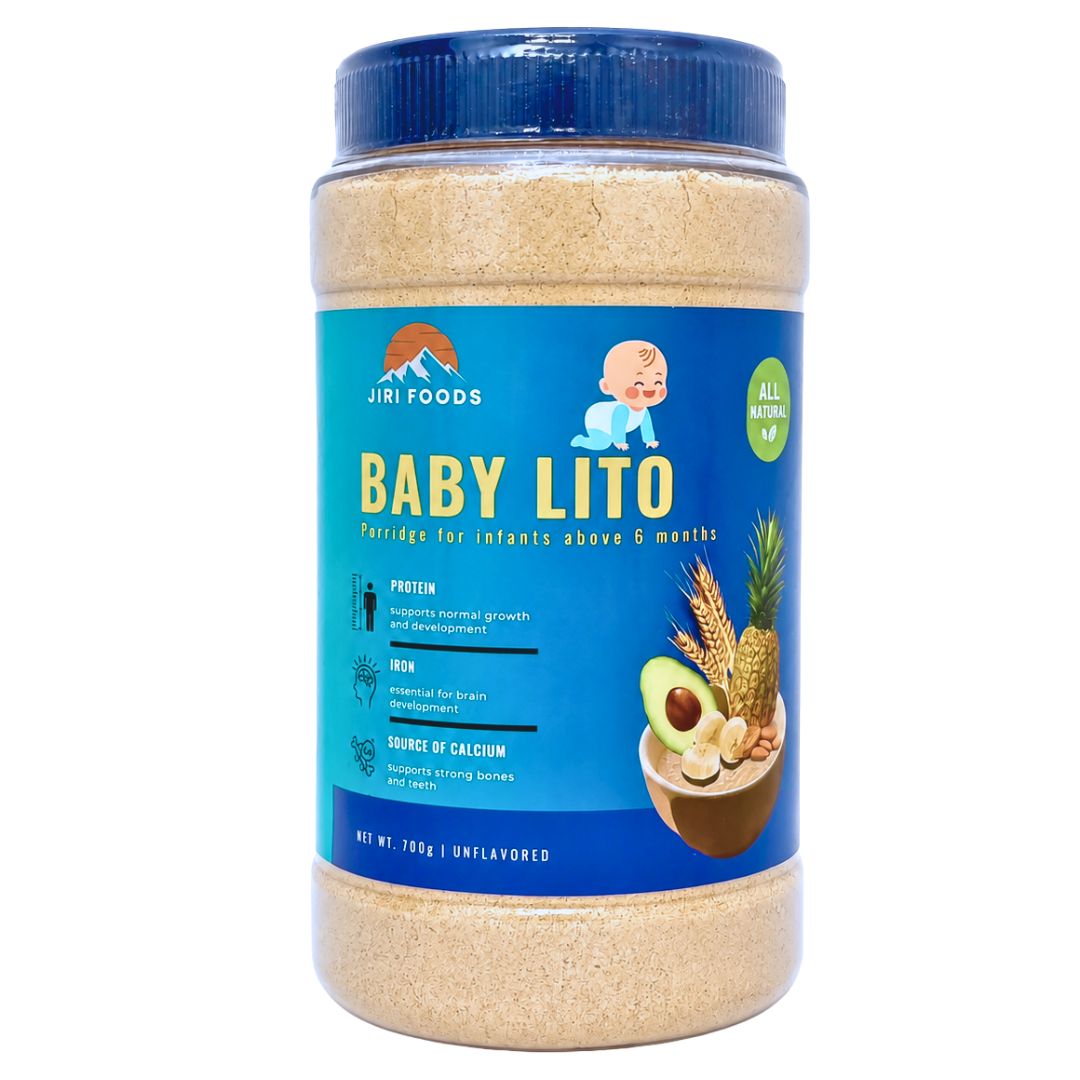 Jiri Foods Baby Lito 700g - Natural Premium Porridge | Child Nutrition | Healthy Food for Kids and Babies | Organic Baby Food For 6+ Months | Baby Superfoods | All Natural
