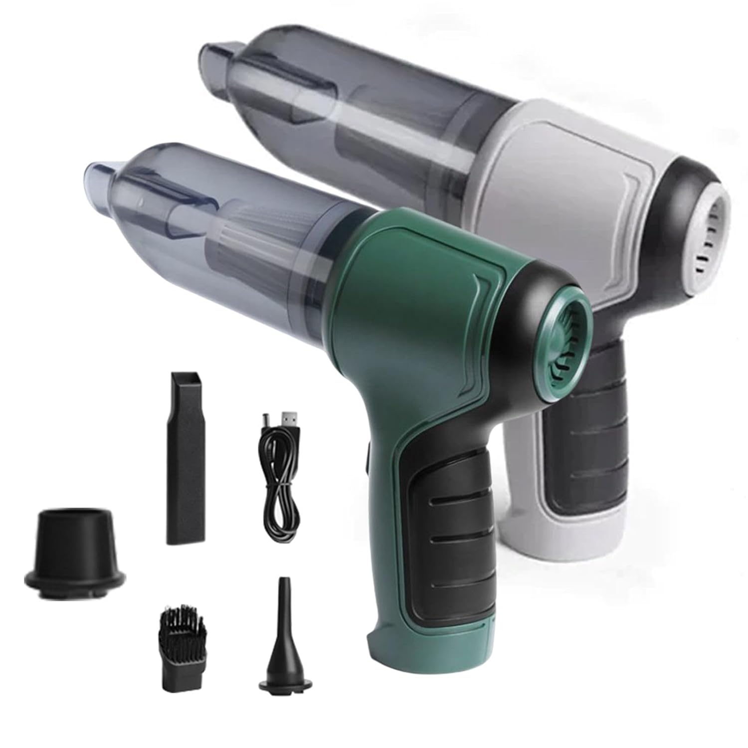 Cordless Handheld Vacuum Cleaner & Air Blower - 12000Pa Strong Suction 120W Portable Rechargeable Car Vacuum for Car, Computer, Pet Hair Cleaning