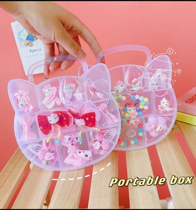1Pcs Little Girl Does Not Hurt Hair Rubber Bands Children's Gift Set - Fashion | Hairclips For Kids ( Girls )