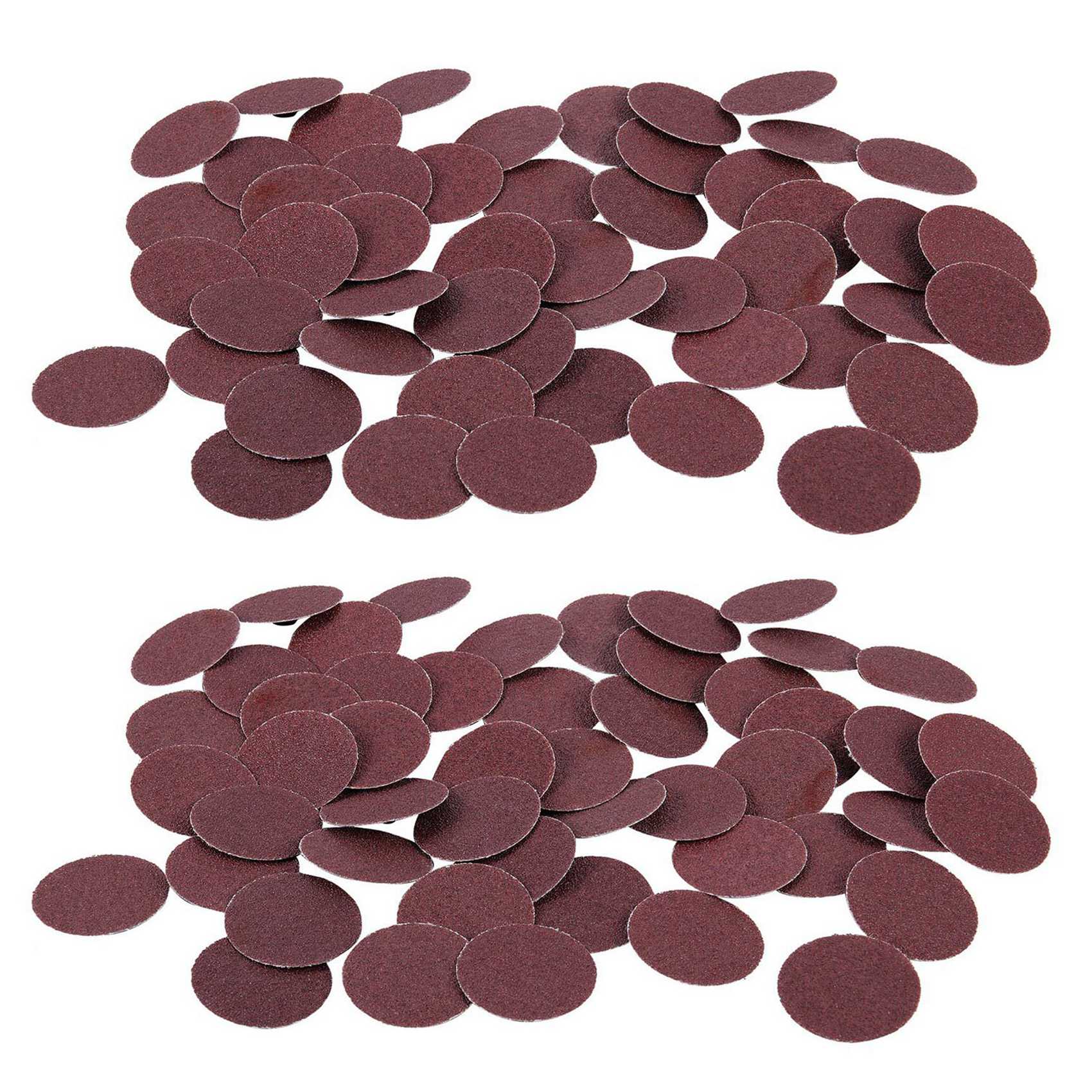 NCANRUI 200 PCS 2 Inch /50 mm 80 Grit Roll Lock Sanding Disc Abrasive Pads