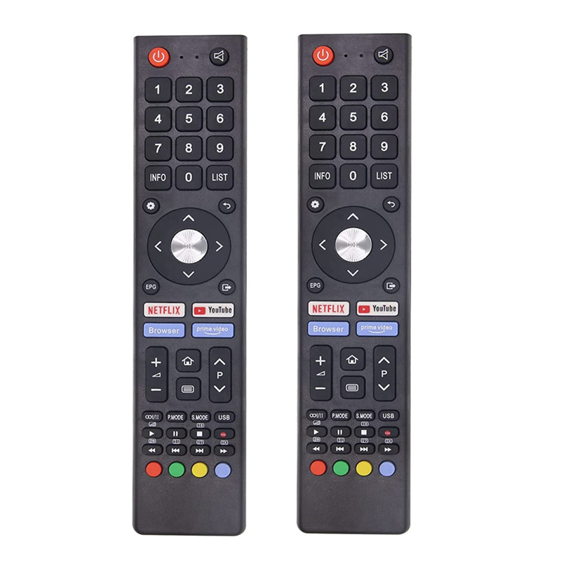 FORIDE 2X Replacement Remote Control for Changhong NoSetup Required Universal Remote Control with Button