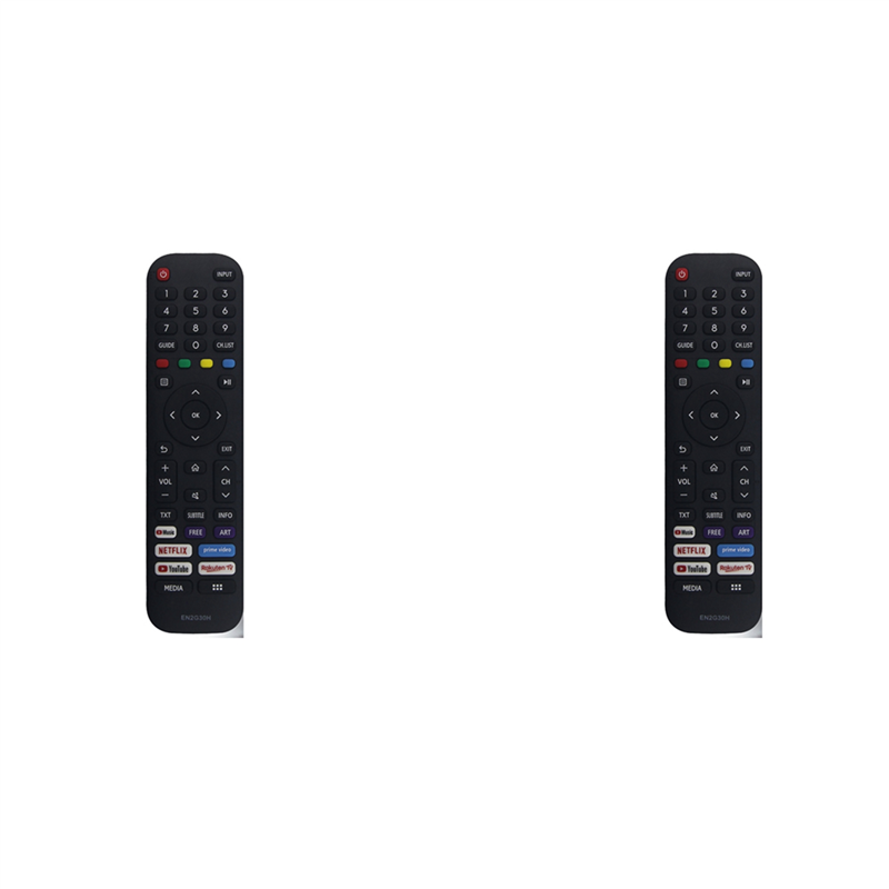 (GGBR) 2X for VU 4K UHD LED Smart TV Remote Control EN2G30H EN2N30H EN2Q30H EN2B30H 55A7300F 55A7500F EN2A30 EN2P30H
