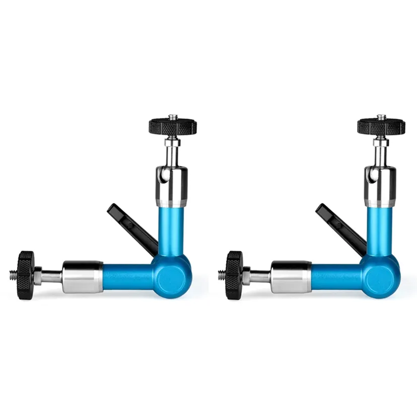 2X 7 Inch Magic Articulated Magic Rig for Mounting Monitor Video Light DSLR Camera
