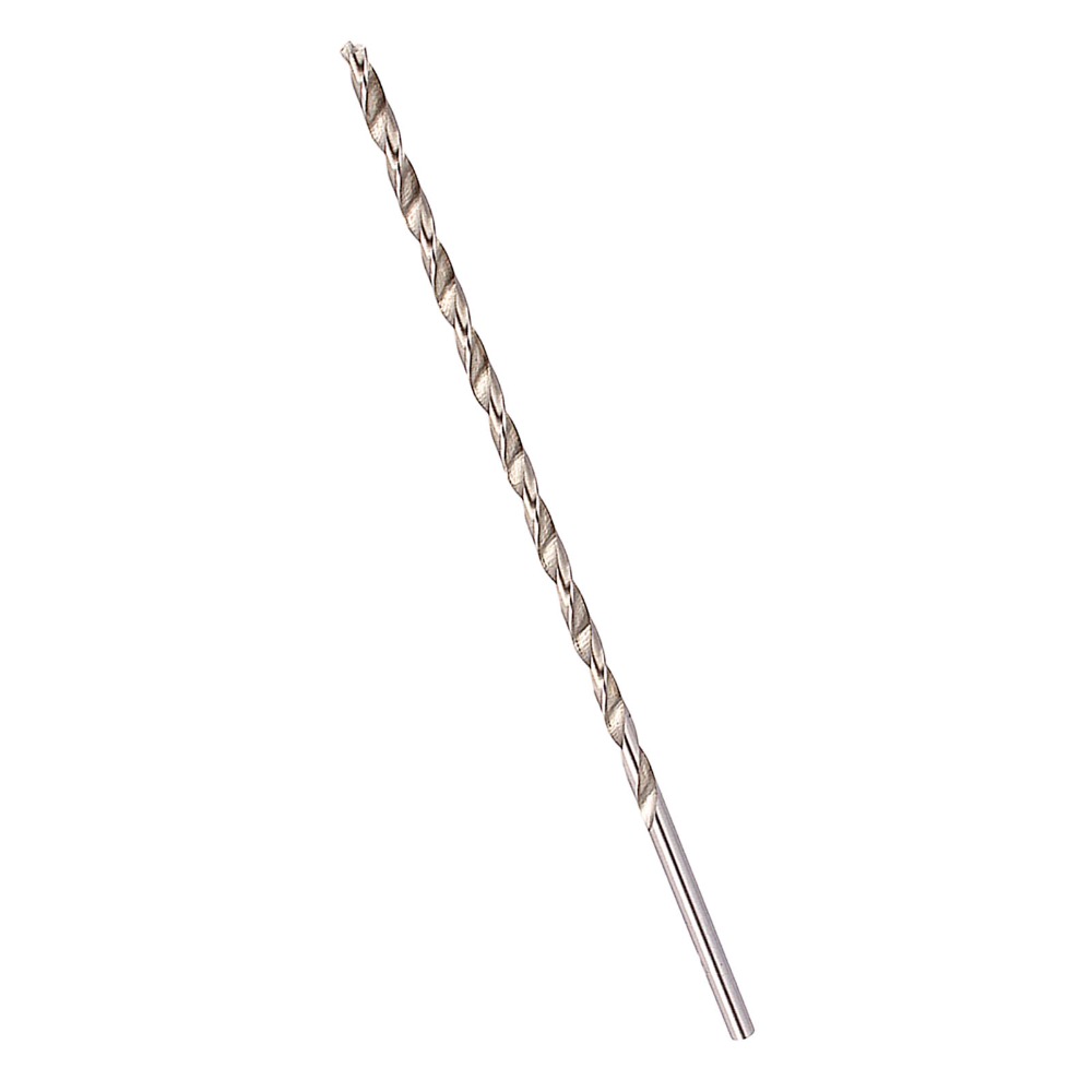 2pcs/5pcs Extension HSS (High Speed Steel) Twist Drill Bits 200mm Length Extra Long Extra Long Drill Bits 5mm Diameter Straight Shank Straight Shank Drill Bits For Hardened Metal