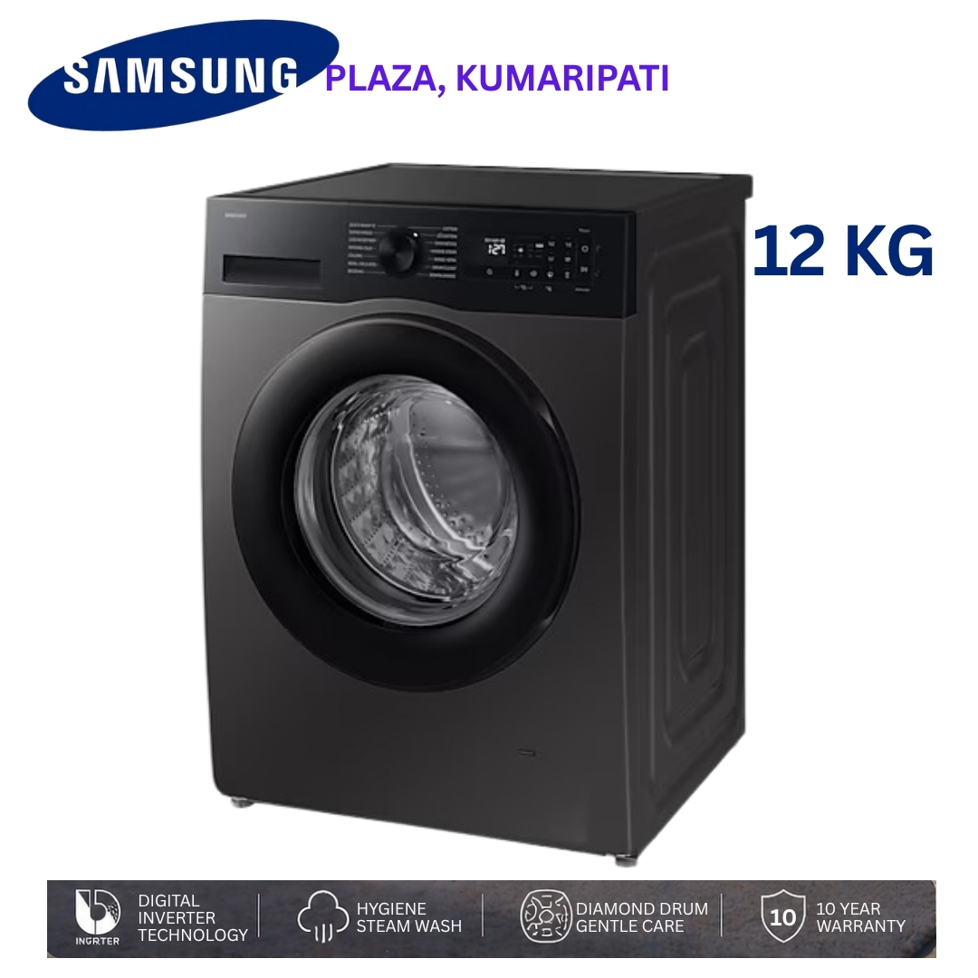 SAMSUNG 12kg AI With SmartThings WW12DG5B24AX/IM Front loading Washing Machine