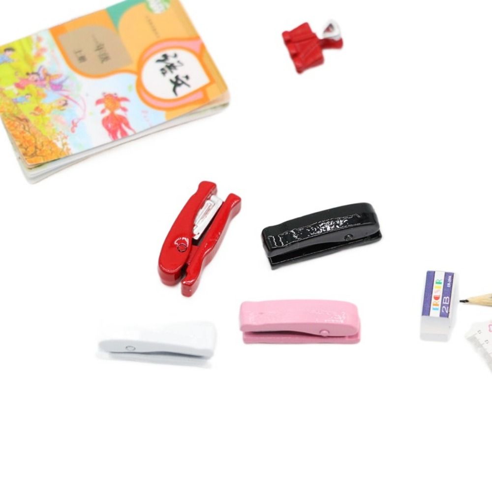 Kids Pretend Play Toys Mini Dollhouse Calculator Model Fine Craftsmanship High Quality Dollhouse Decoration Accessories Simulation Classroom Accessories